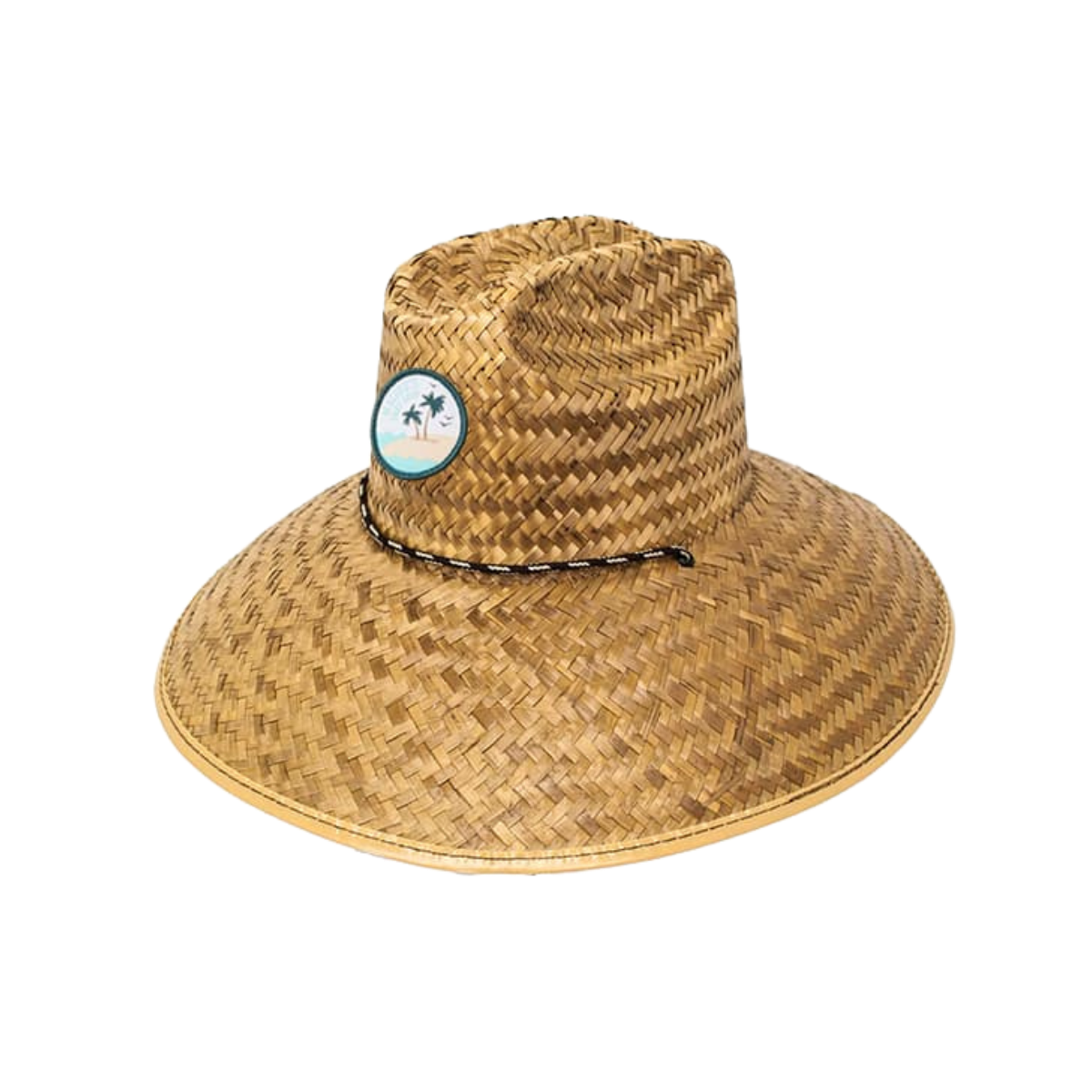 Classic Straw Lifeguard Hat - Hasselhoff